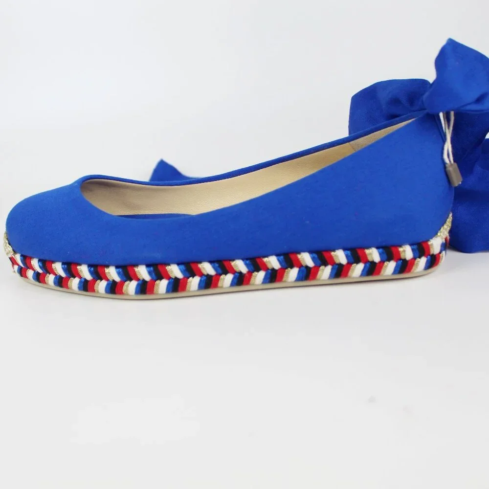 NEW Christian Louboutin Barbaria Espadrilles Flats - Party & Events & Travel